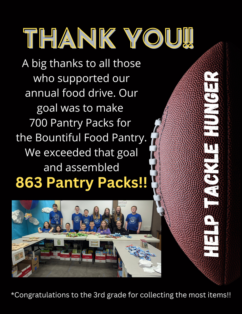 Tackle Hunger Food Drive