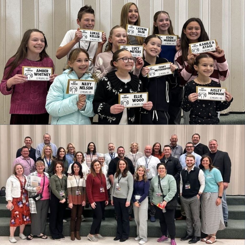 Students and volunteers pose for a picture at the Amazing Shake Competition.