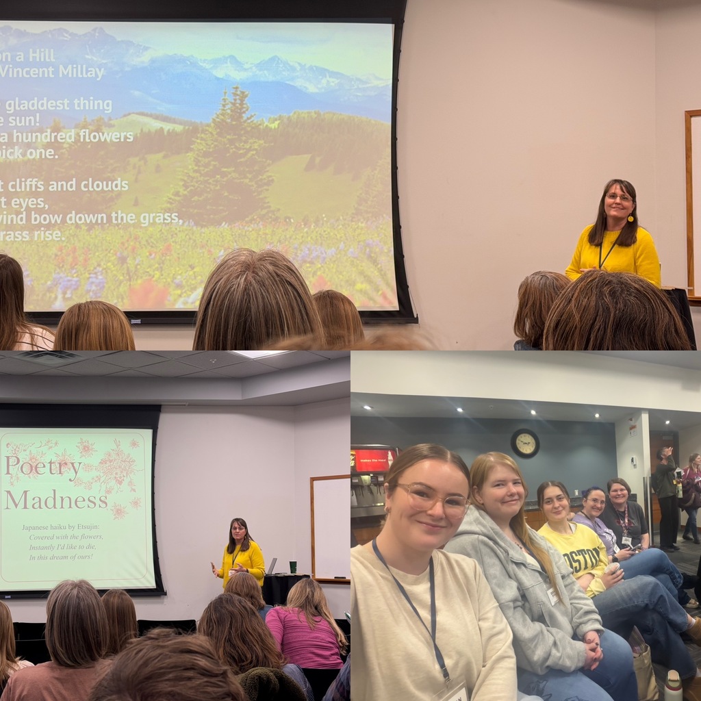 English Department at the ACTE conference.