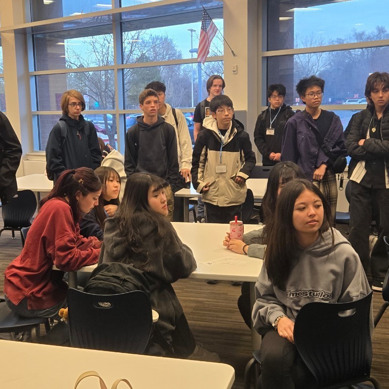 Taiwanese exchange students being welcome to layton high school