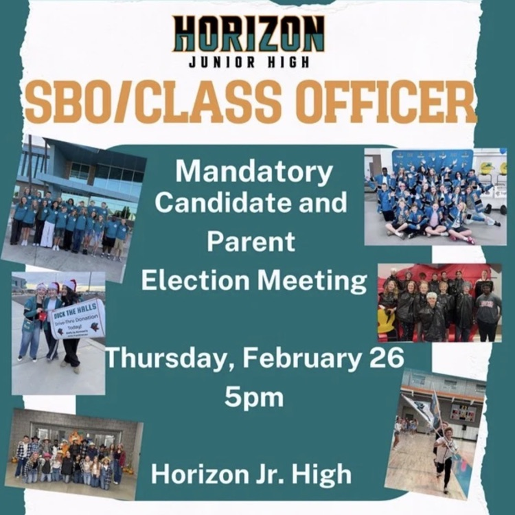 SBO Candidate and Parent Mandatory Meeting