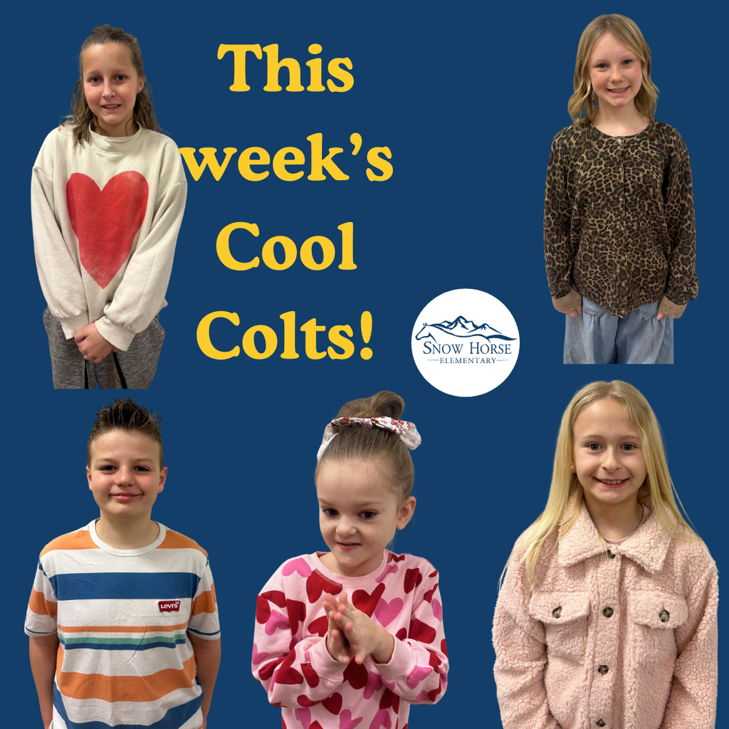 5 students chosen as this week's Cool Colts