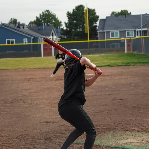 NHS softball athlete