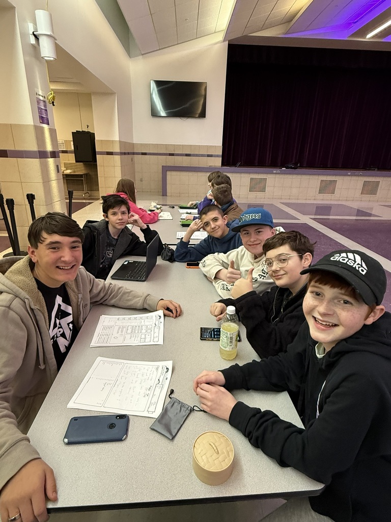 Dungeons & Dragons Club in the Cafeteria