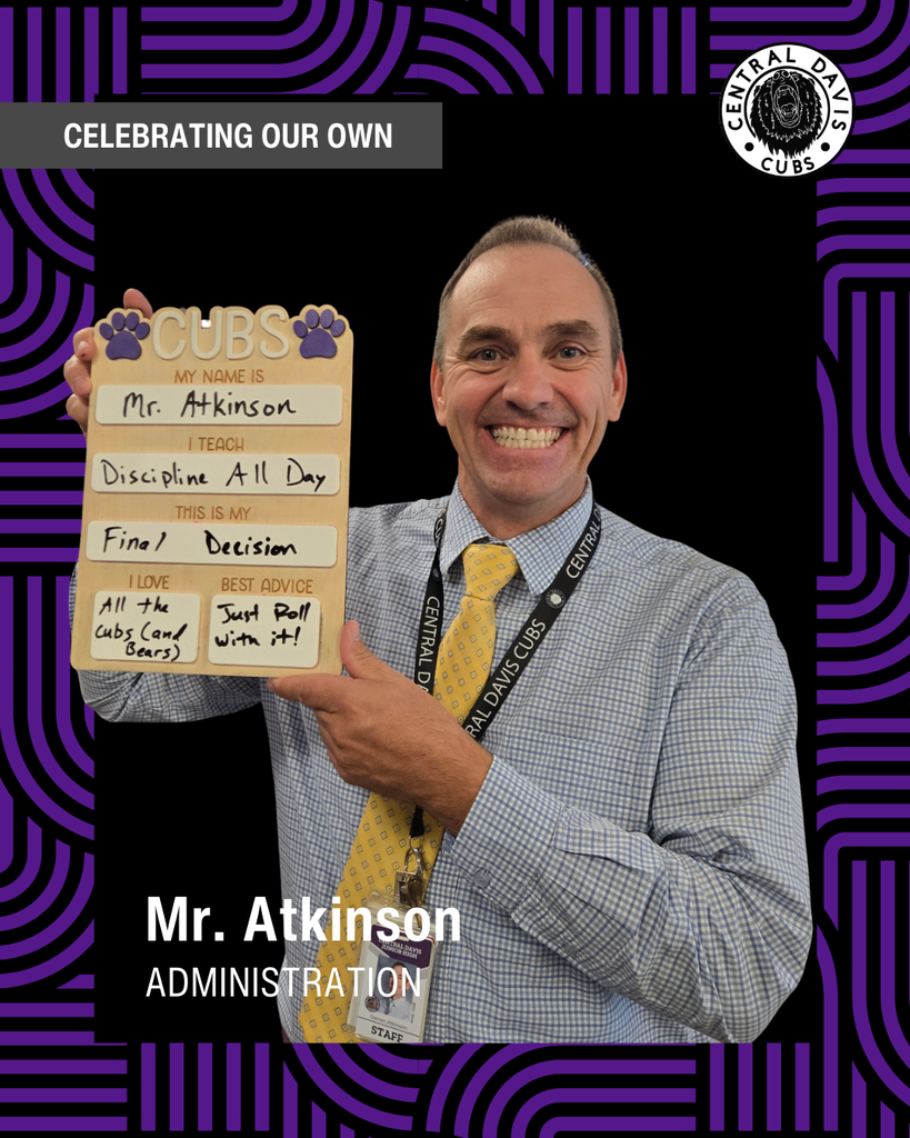 Spotlight photo, Mr. Atkinson