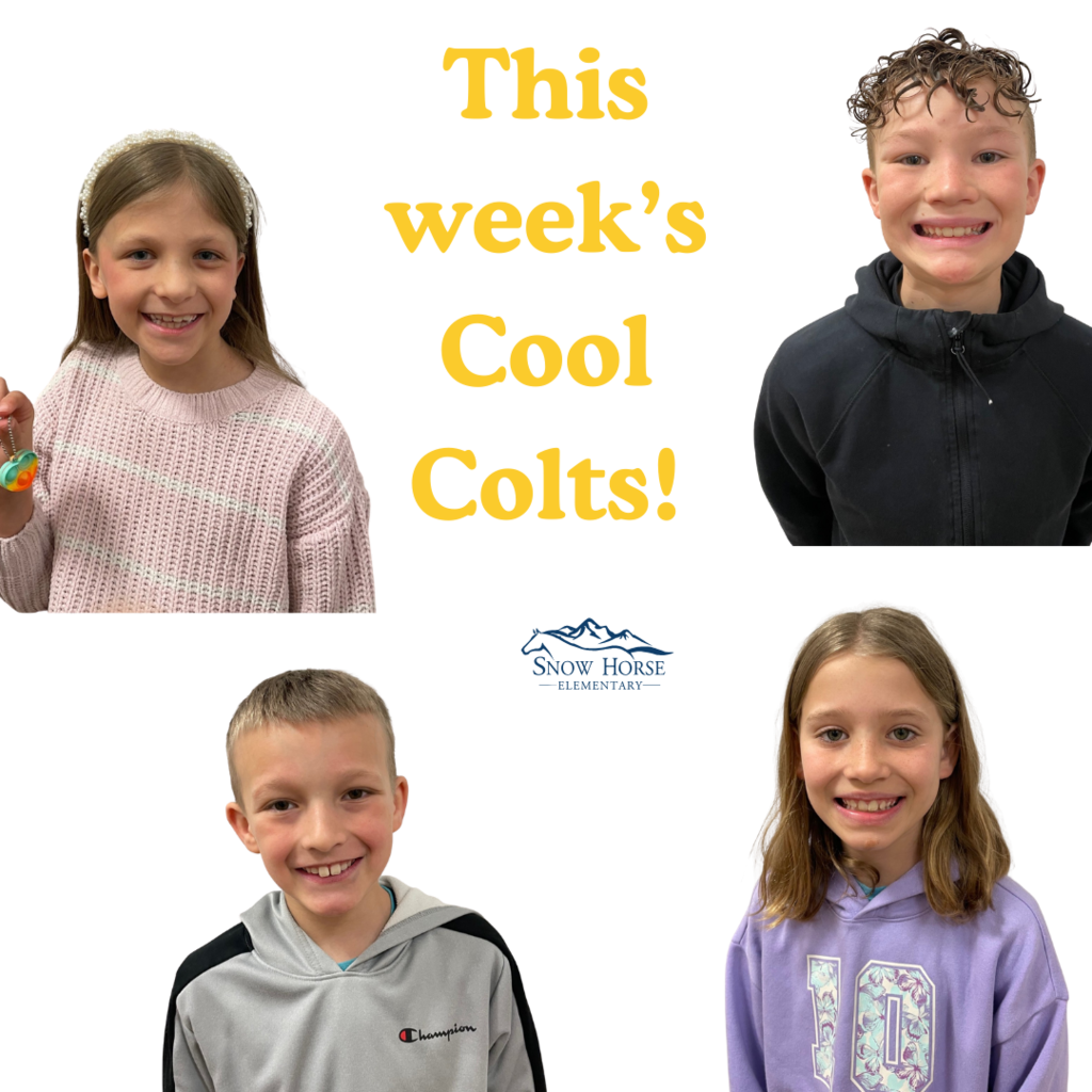 Students recognized with cool colts