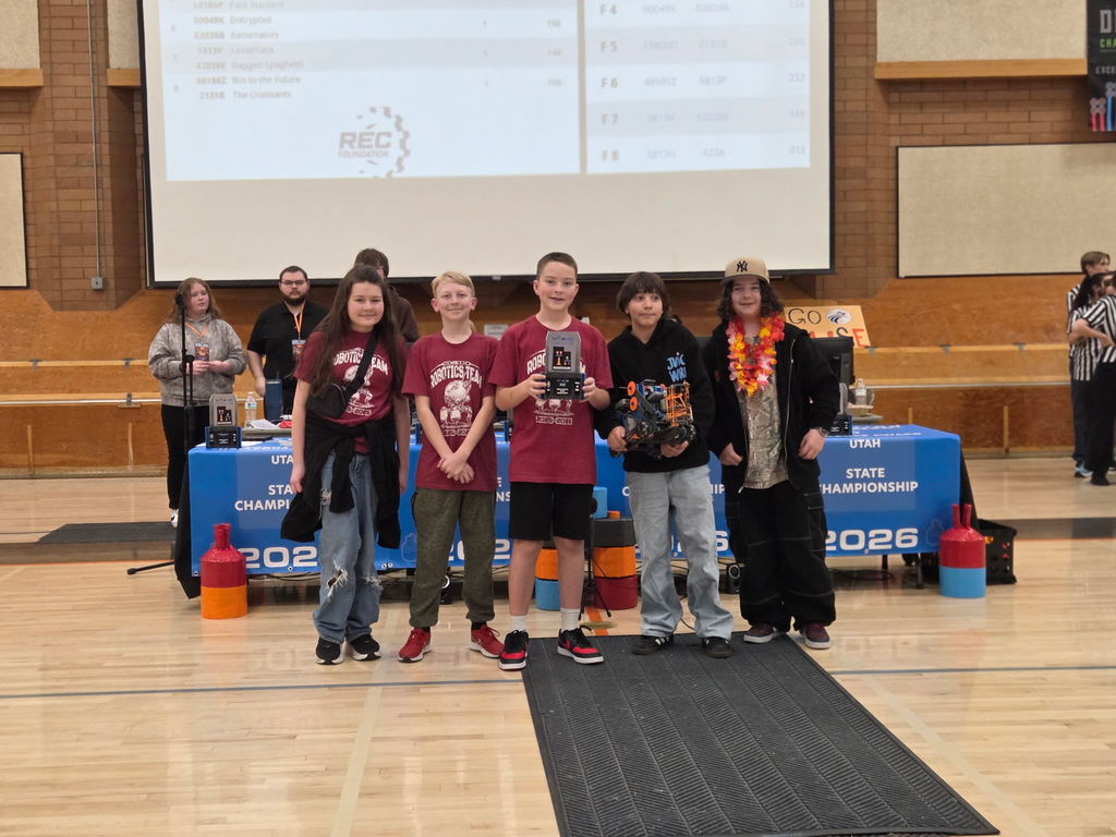 Robotics Students win an award