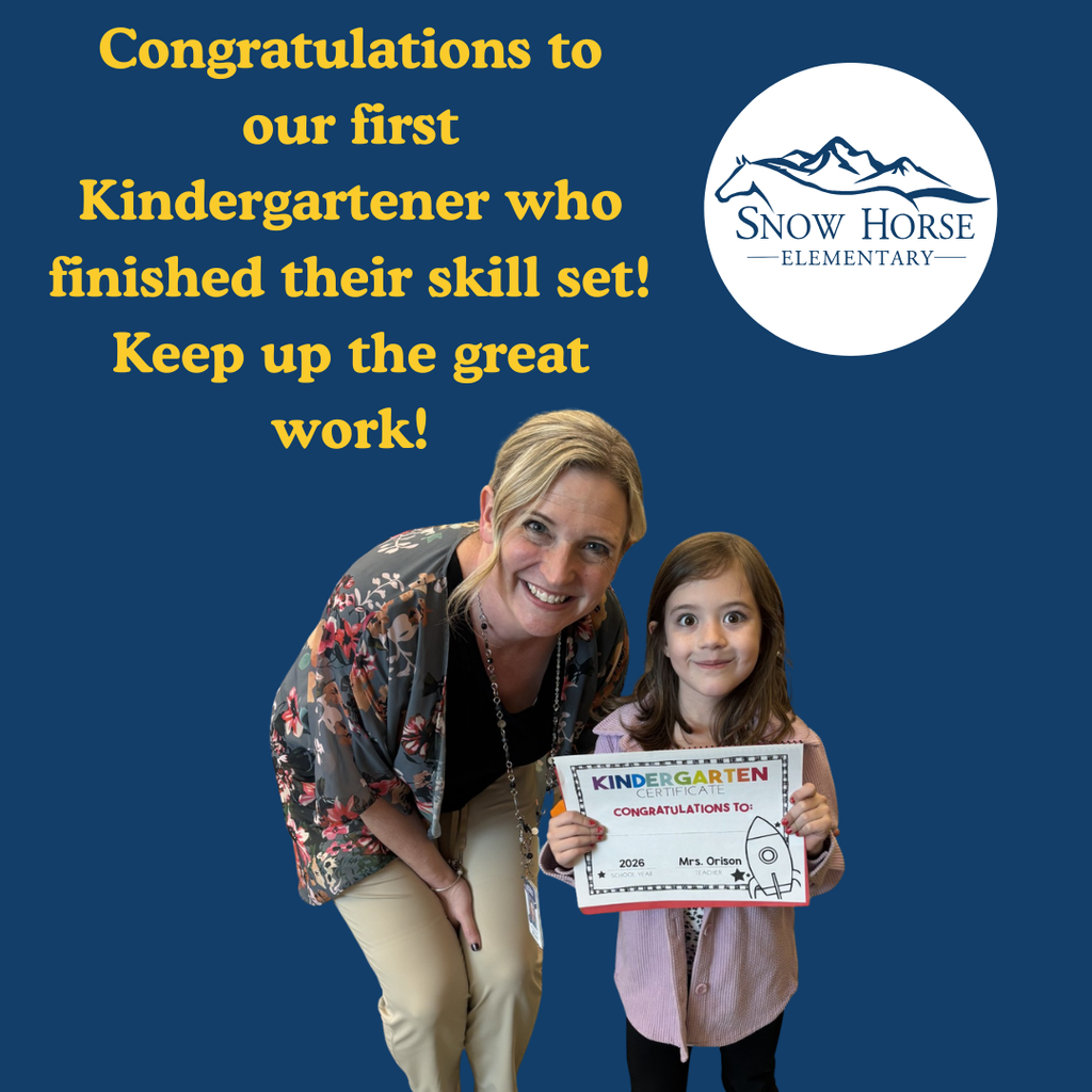 Student passing off their skills set