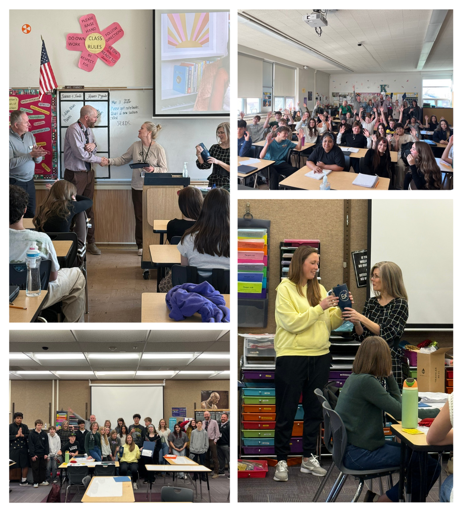 Excellence Award Being Given to Teachers in Class