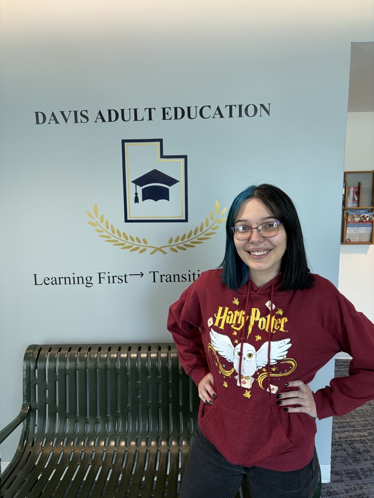 Kierstie Christensen who just finished her adult High School diploma