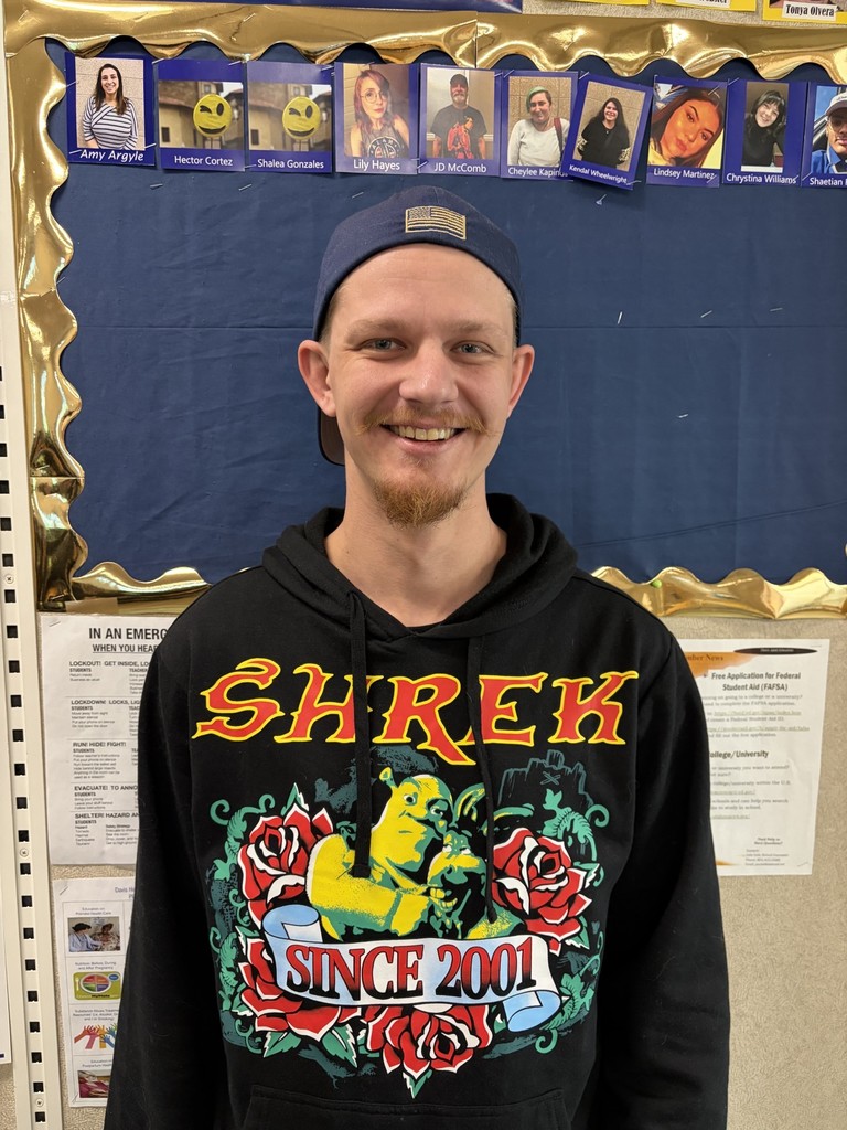 Scott Luoma who finished his adult high school