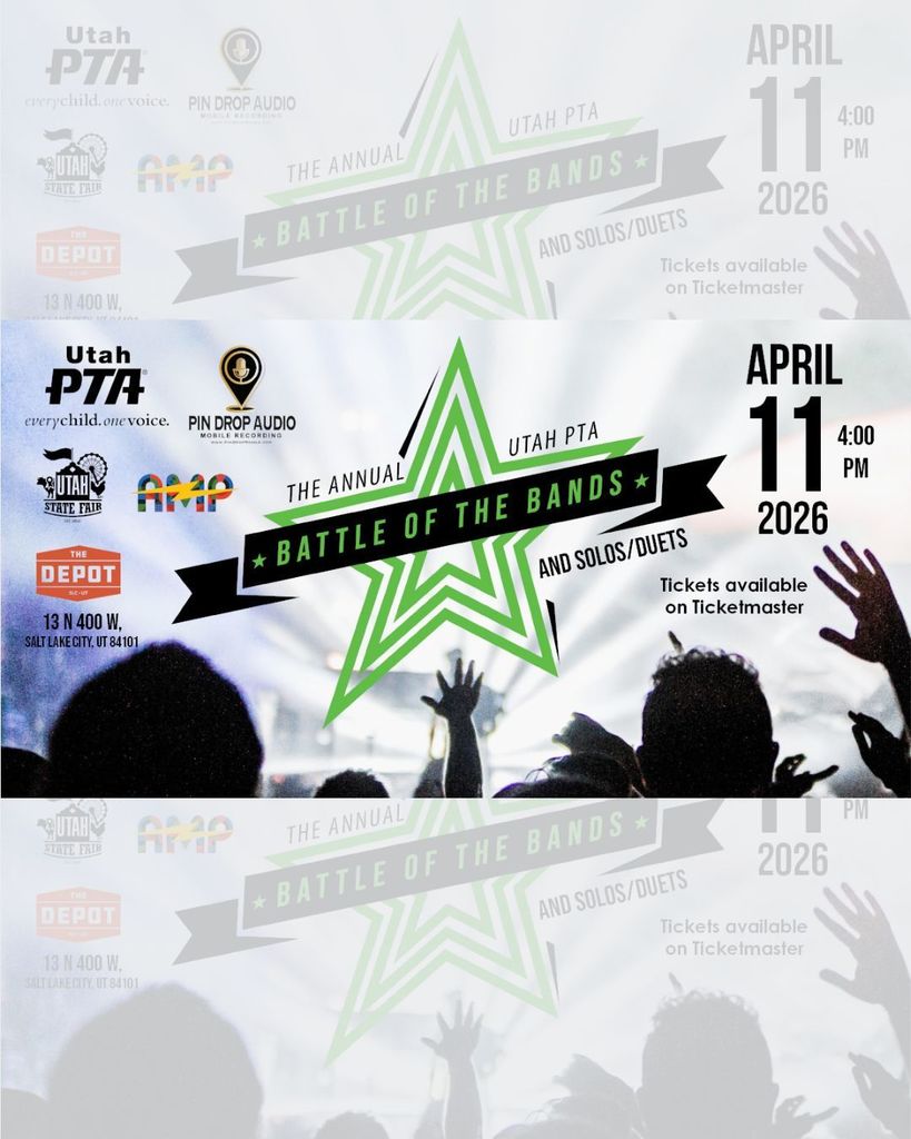 Battle of the Bands, April 11, 2026 at the Depot in Salt Lake City!