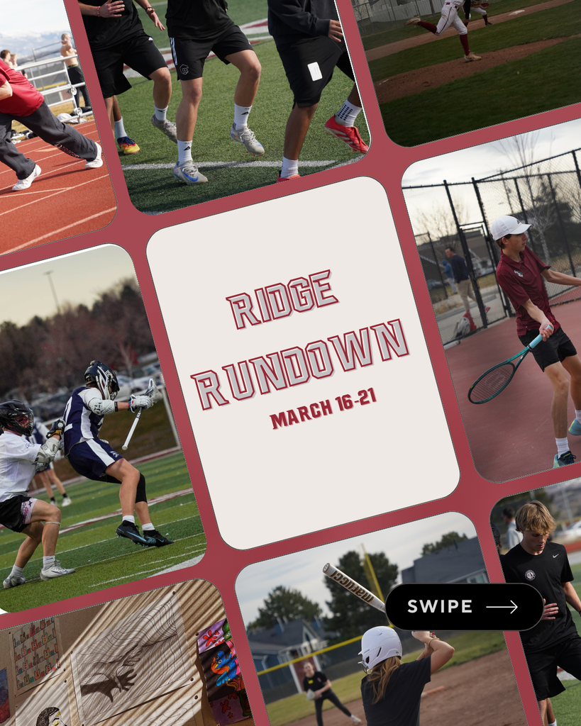 RIDGE RUNDOWN MARCH 16-21