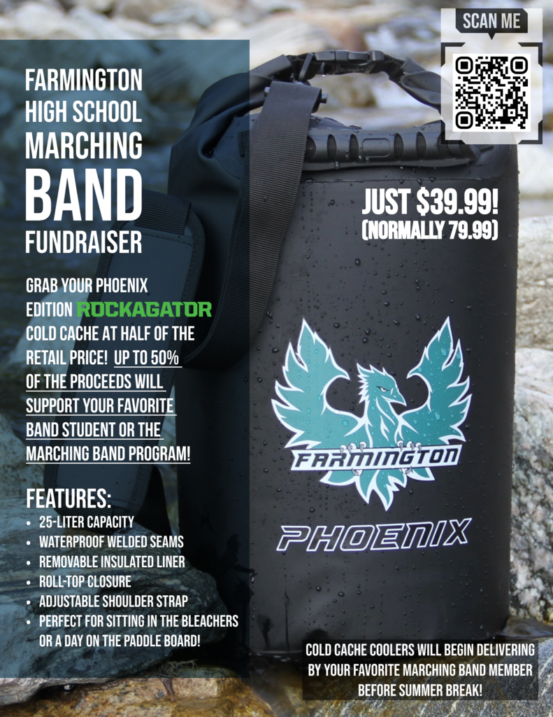 Flyer for the Band Fundraiser