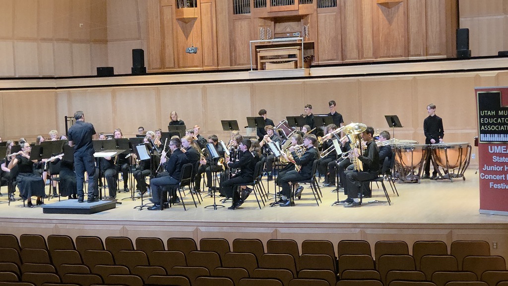 Symphonic band at the State Band Festival