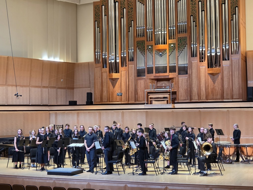 Symphonic band at the State Band Festival