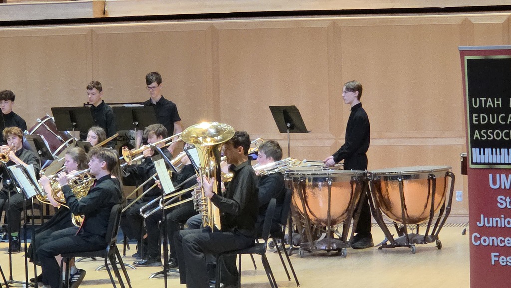 Symphonic band at the State Band Festival