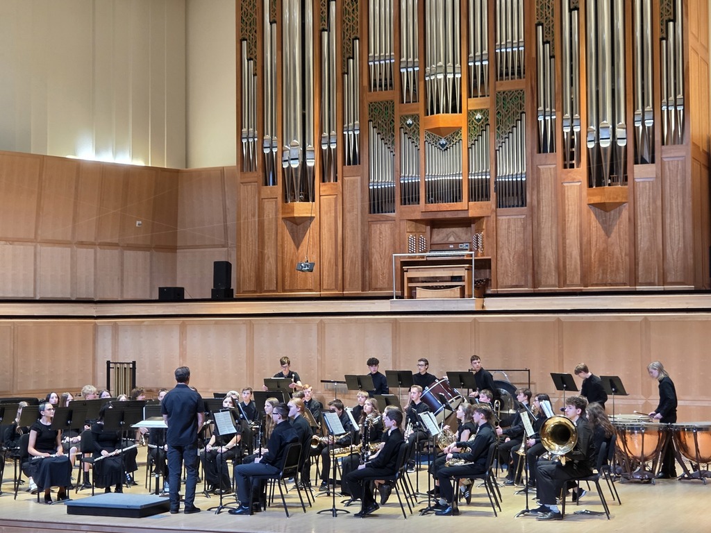 Symphonic band at the State Band Festival