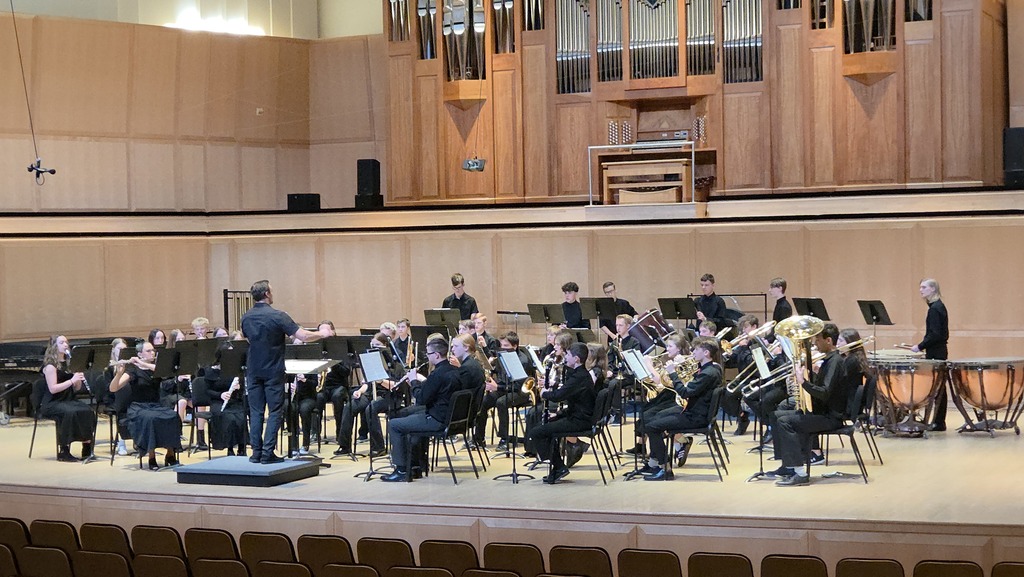 Symphonic band at the State Band Festival