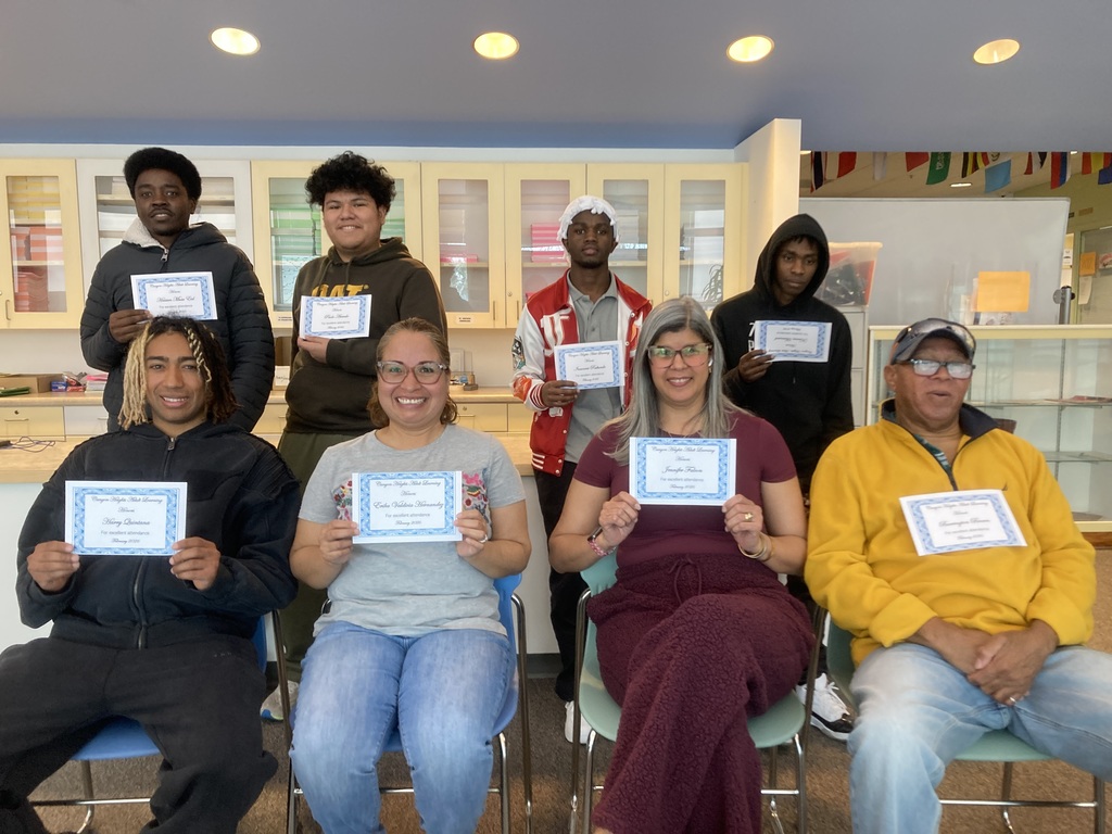 100% attendance for students in advanced and high intermediate classes