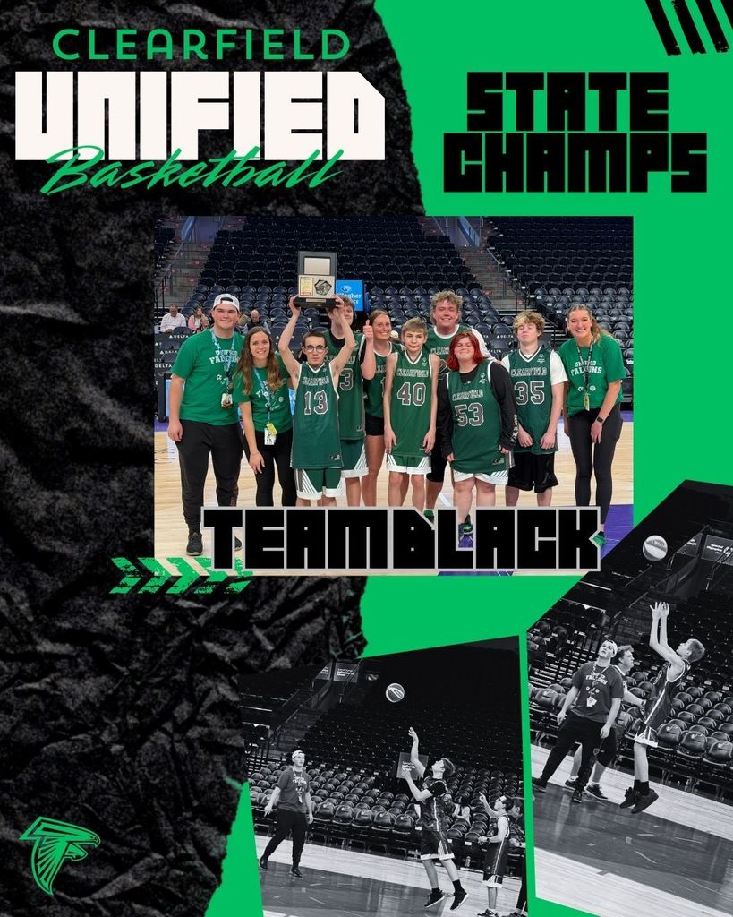 Unified Sports Basketball team Black took state!