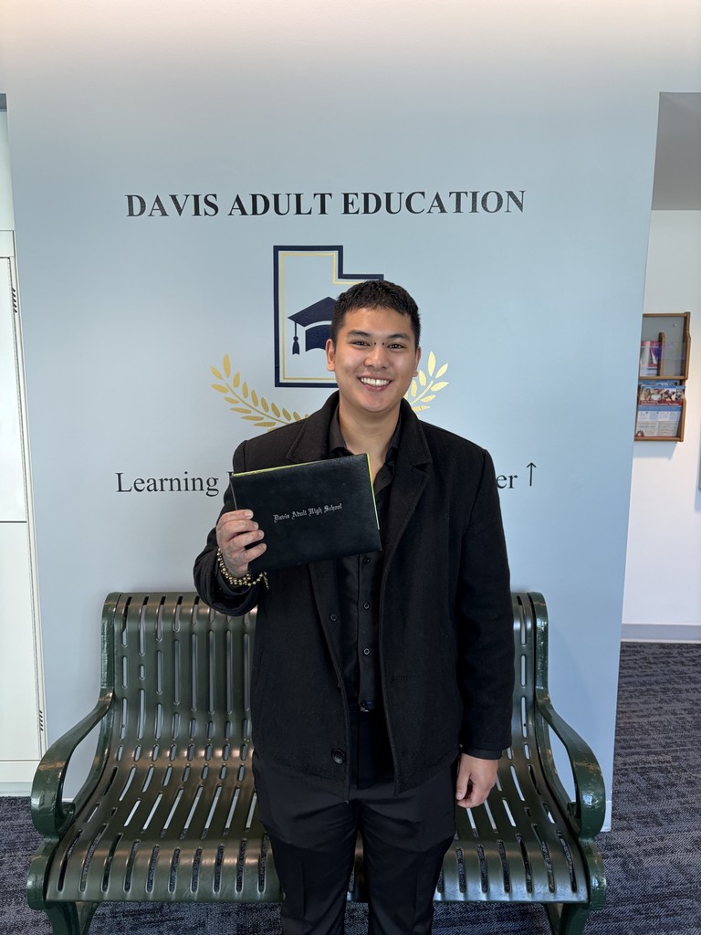 Ariel Guinoo who finished Adult High School