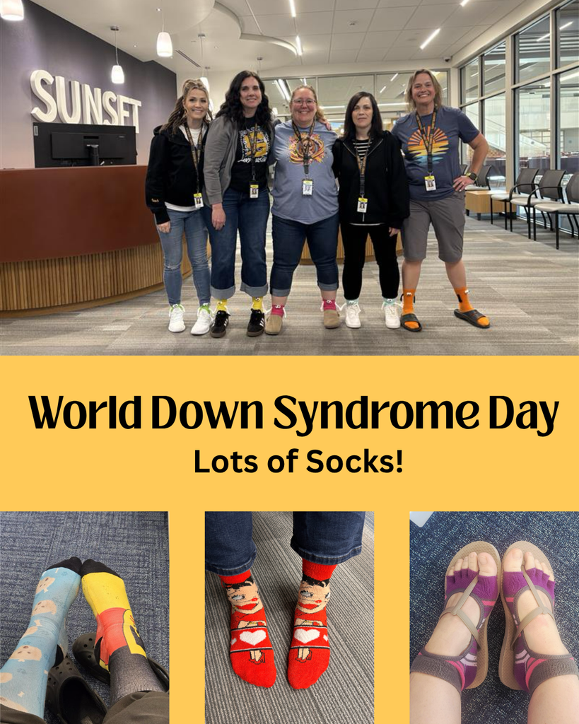 World Down Syndrome Day: Lots of Socks!