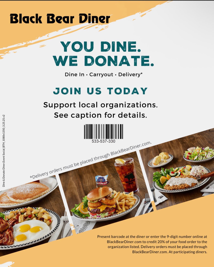 black bear diner fundraiser