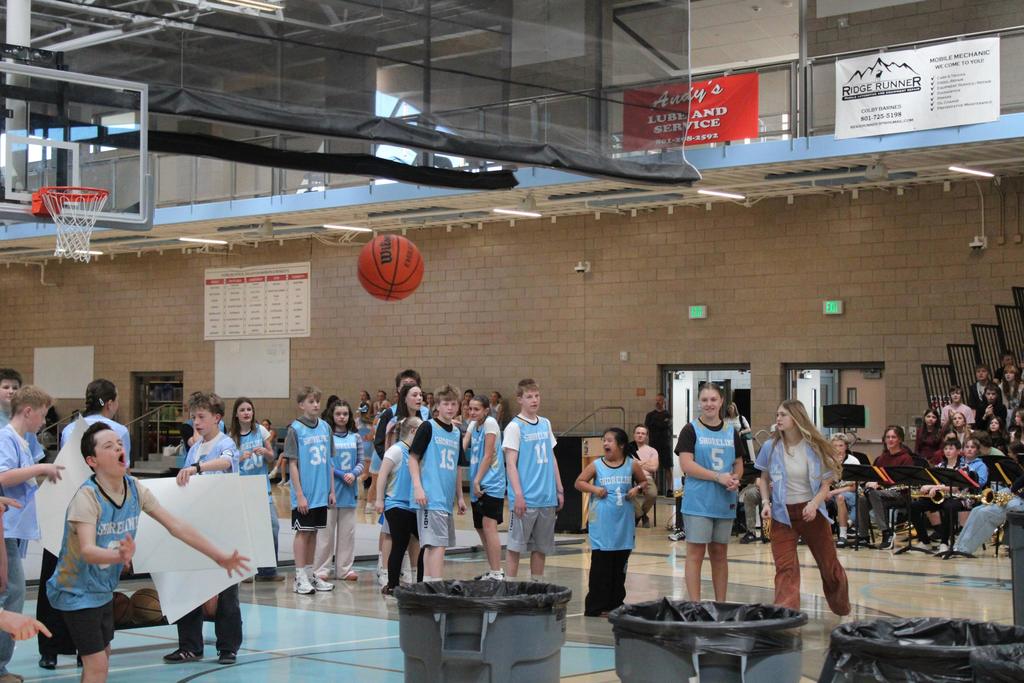 Unified Sports game at the assembly