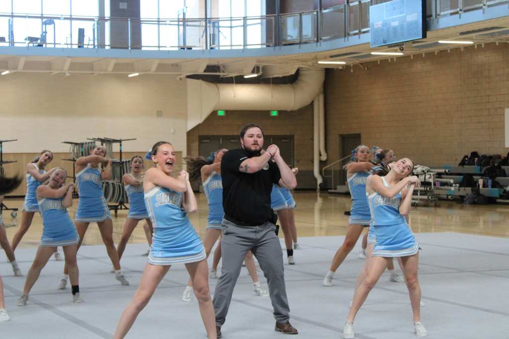 Cheer with Officer Byrd