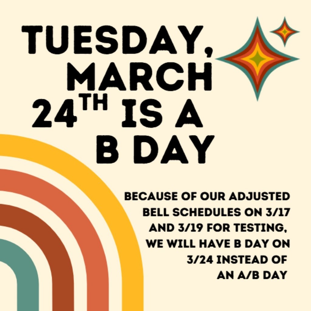 3/24 is a B day