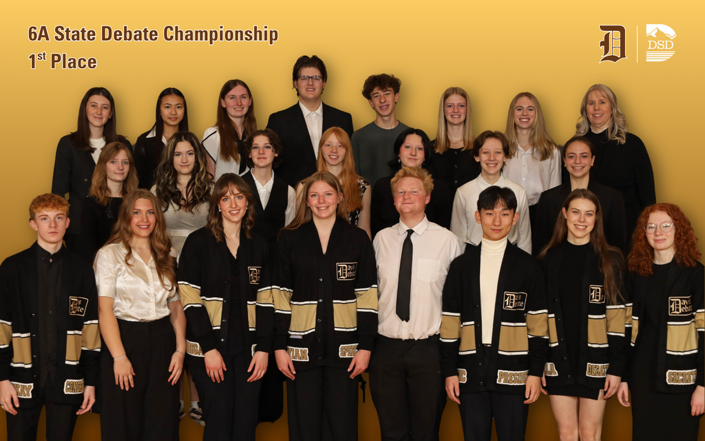 6A State Debate Championship Davis High School 1st Place. 