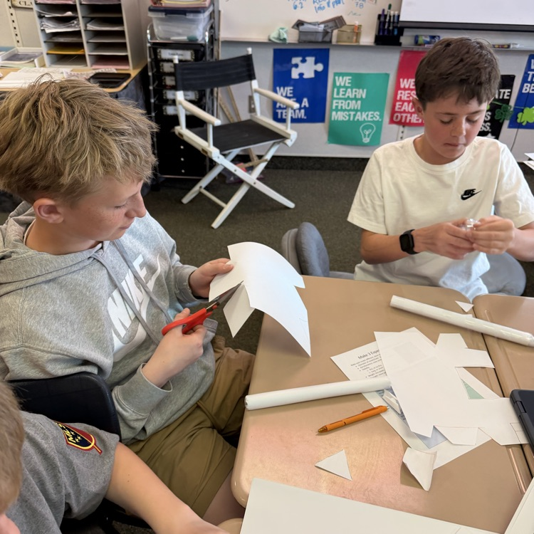Student students working on rockets