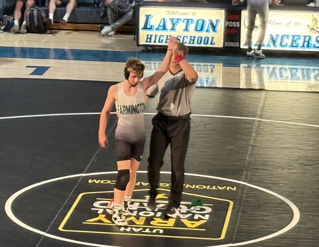 Bravo to our FJH wrestler for winning the match. 