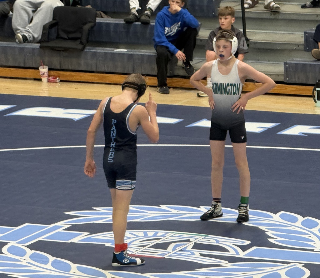 FJH student waiting to wrestle. 
