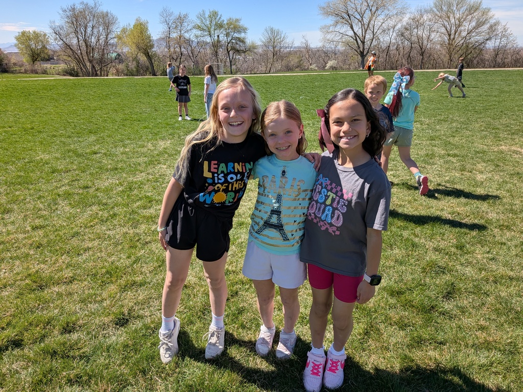 Students are looking forward to Spring Break March 30 - April 3rd with no school!