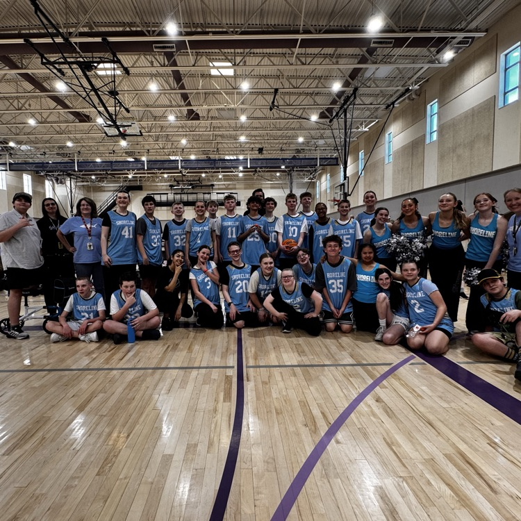 Shoreline junior high is unified sports basketball team