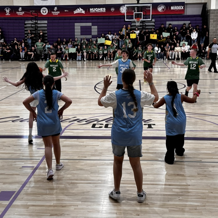 Shoreline junior high is unified sports basketball team