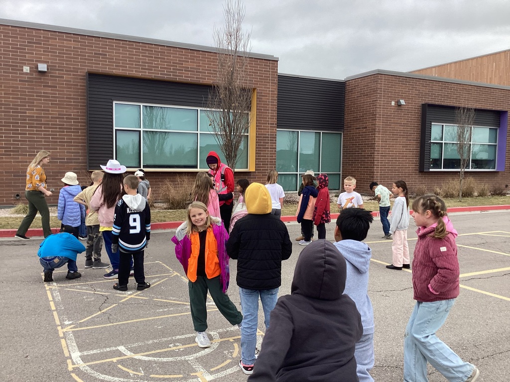 Recess Duty out with the students on the playground. 