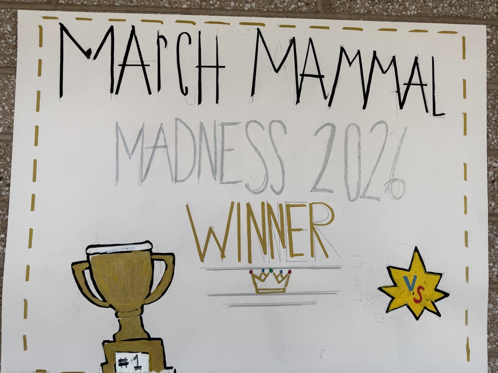 March Mammal Madness poster. 