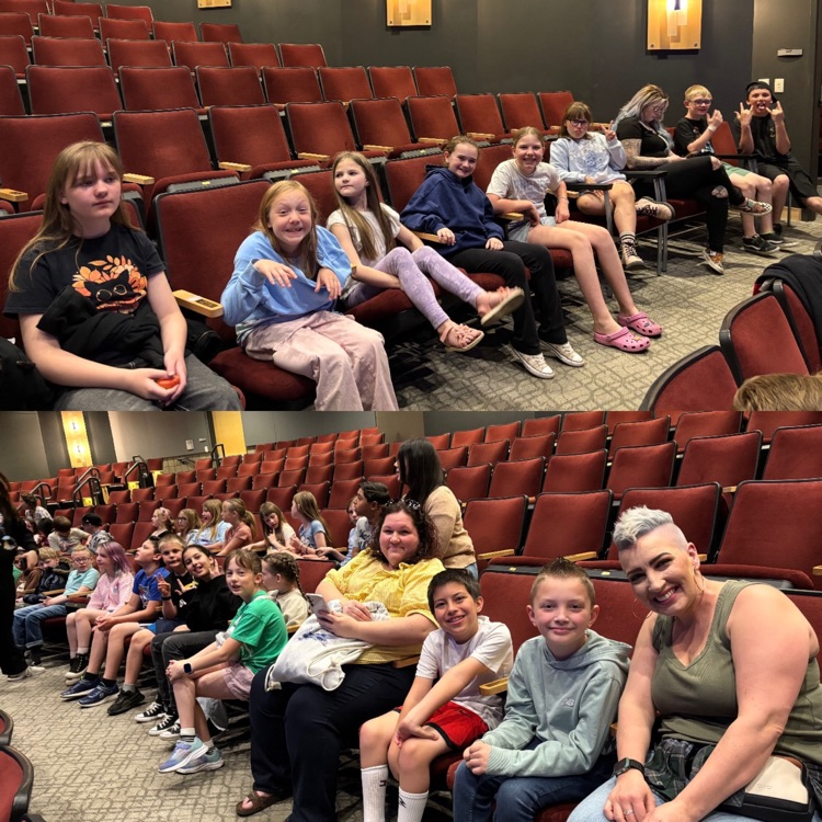 4th graders at Centerpoint Theatre 