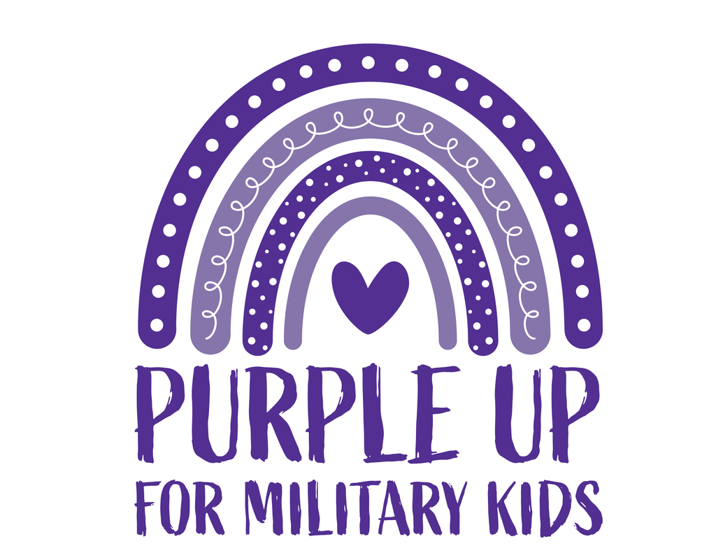 Purple up for military kids