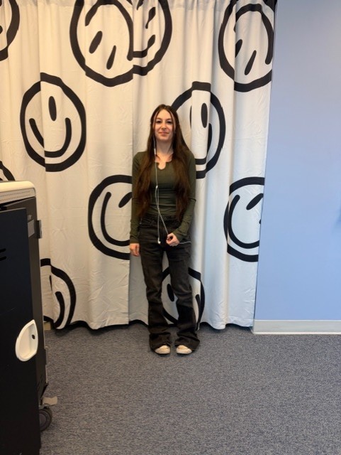 Addison Barton finished adult high school