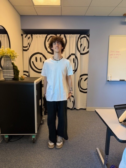 Rowan Beckstead who finished his Adult Highschool Diploma