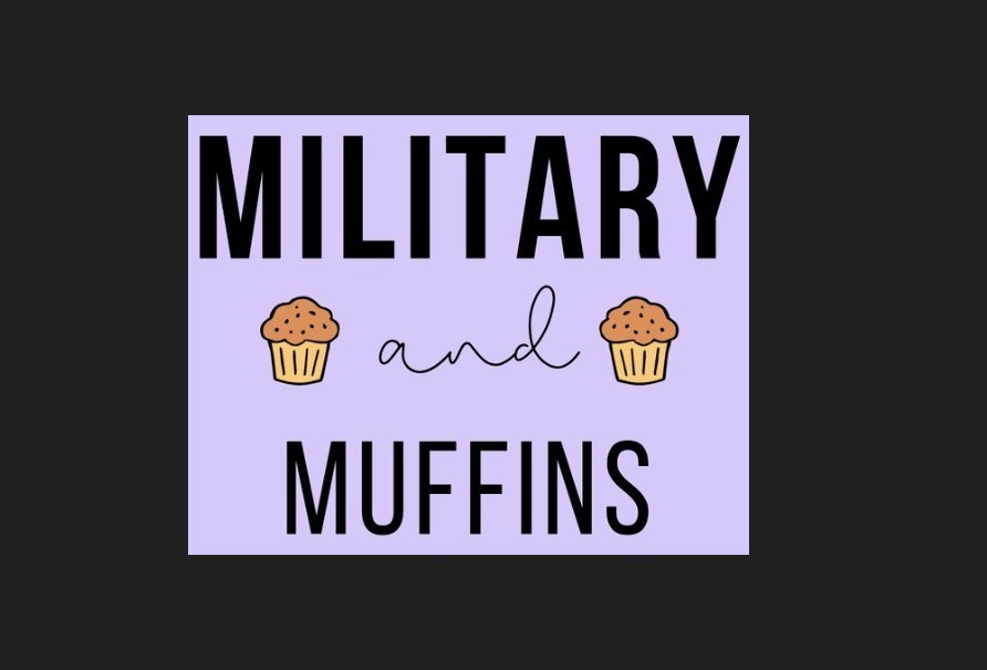 military and muffins with purple background and muffin pictures