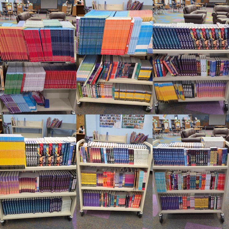 books for students to choose from; literacy night 