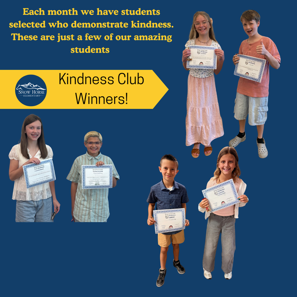 Kindness Club Winners