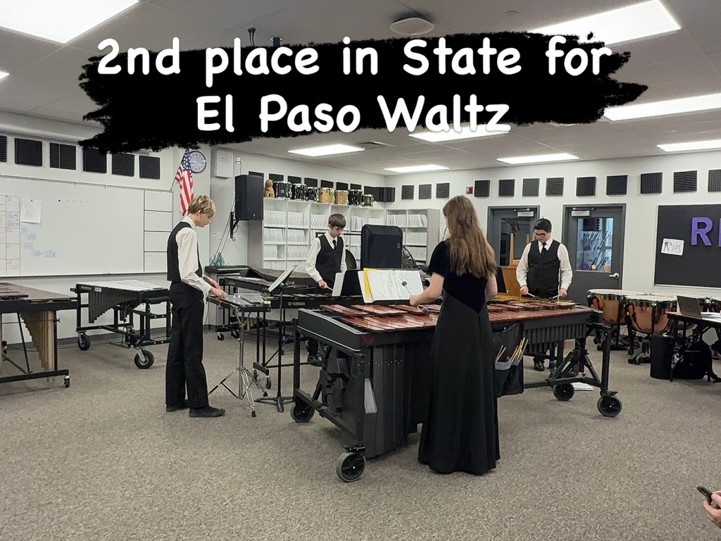 CDJH Percussusionist Students at a competition