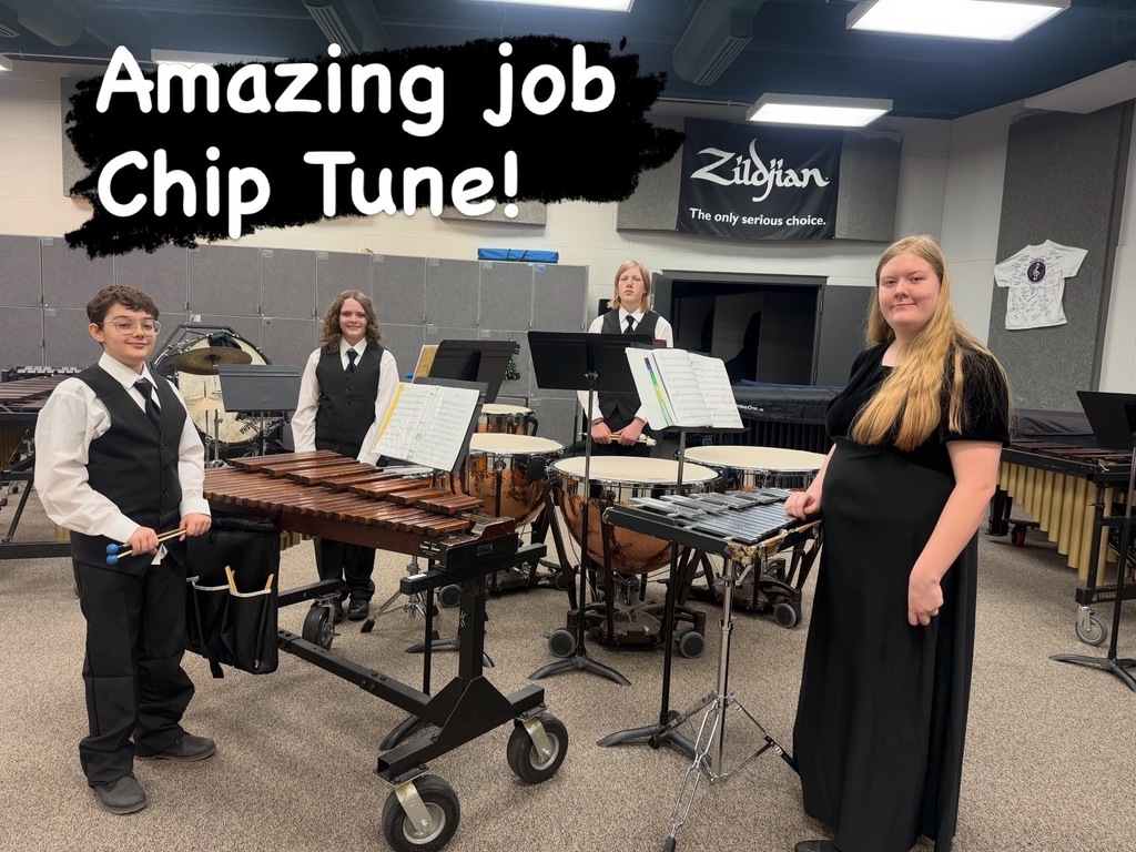 CDJH Percussusionist Students at a competition