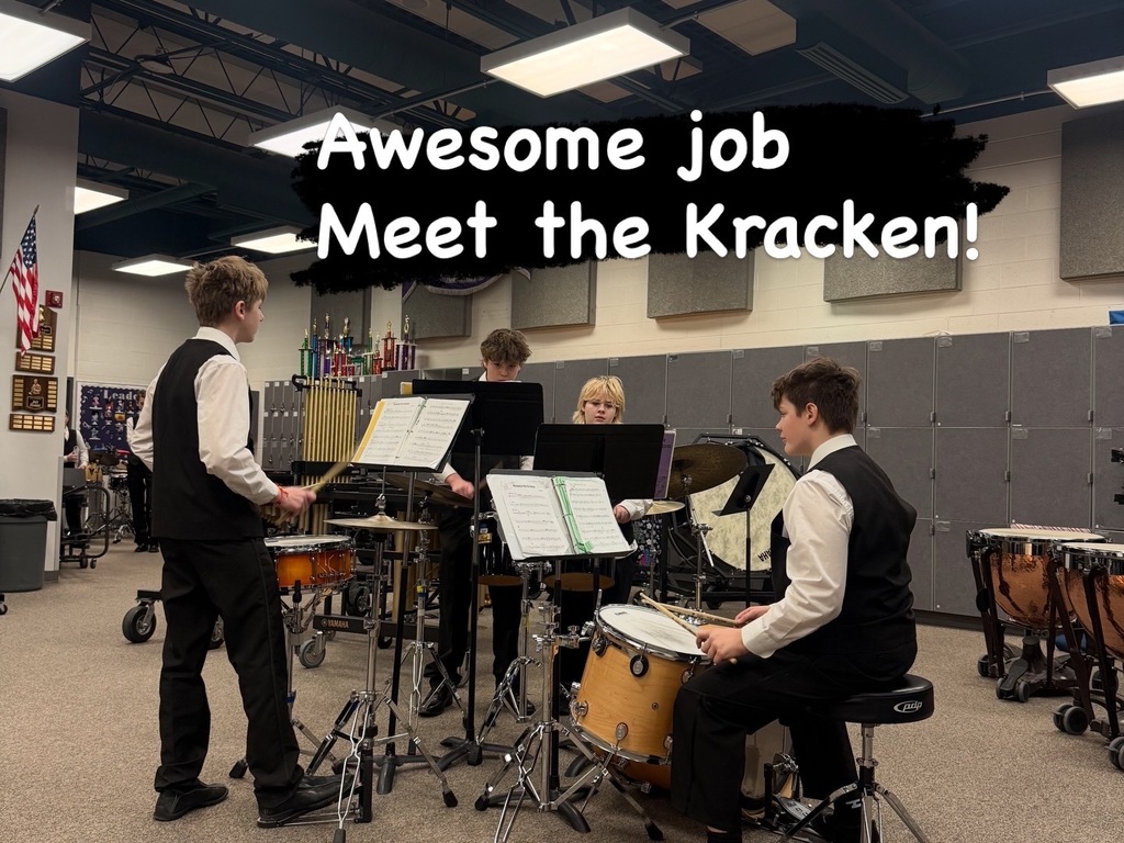 CDJH Percussusionist Students at a competition